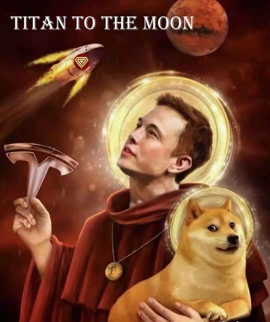 Elon TITAN to the moon